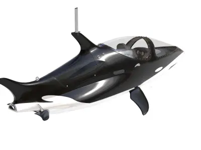 Seabreacher killer whale 3D model