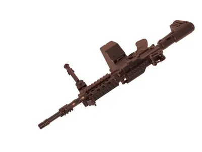 SAR 56 HMT -  rifle 3D print model