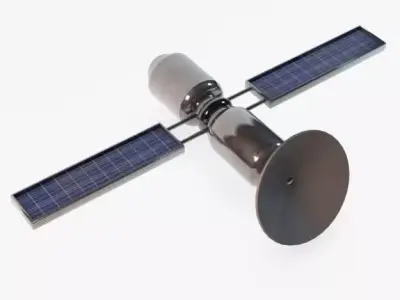 Satellite 3D model