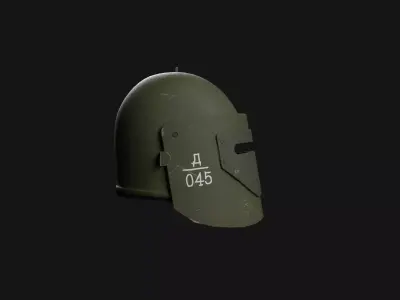 Maska-1Sch Low-poly 3D model