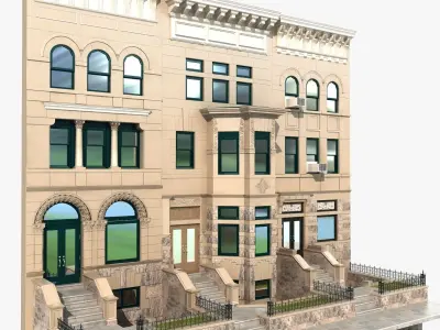 Hystoric NYC Townhouse 3D model