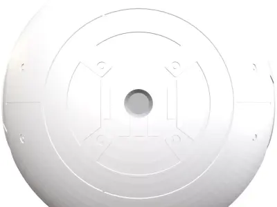 High-Quality BB-8 Astromech Droid 3D Model 3D print model