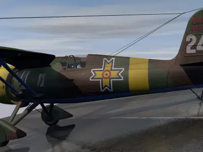 PZL P-24G 3D model