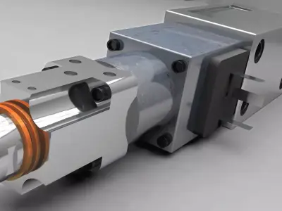 Hydraulic Valve 3D model