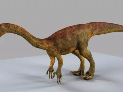 Allosaurus dinosaur 3D model