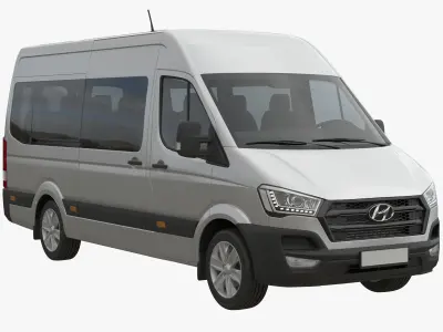 Hyundai H350 Minibus L3H2 3D model