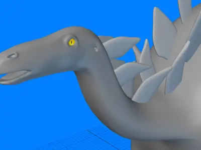 Kentrosaurus Dinosaur 3D model