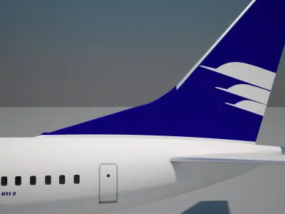 Alafco Boeing 737 max 8 3D model