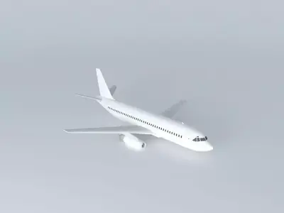 Template - Dassault Mercure 100 v1 5 Free 3D model