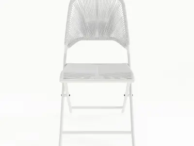 Fisher Patio Folding Chair 3D model