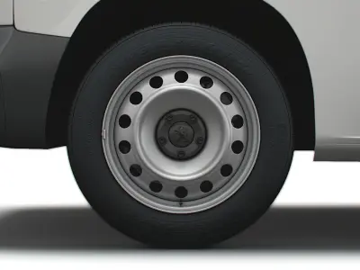 Peugeot Partner Professional 2020 wheel 3D model