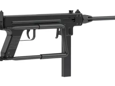 Madsen M-50  3D model