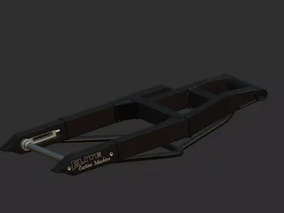 Elite Custom Machine Hayabusa Swingarm 3D model