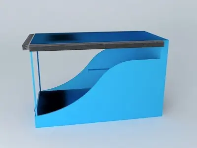 Modern Airplane Seat with covers Free 3D model