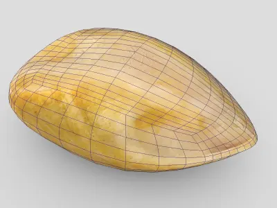 CC0 - Cooked Chicken Breast 2 Free low-poly 3D model