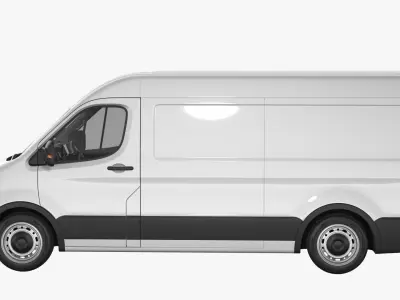 Generic Commercial Van 3D model
