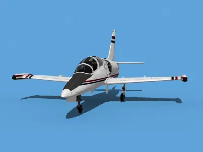 Aero Vodochody L-39C Albatross V22 3D model