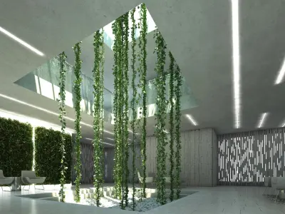 vertical garden 19 3D model