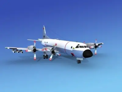 Lockheed P-3 Orion Portugal 3D model