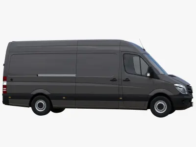 Mercedes-Benz Sprinter Panel Van SWB 2015 3D model