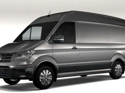 WV Crafter Van L2H2 2017 3D model