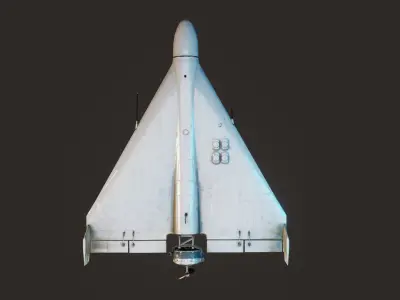 Drone Game Ready Low-poly 3D model