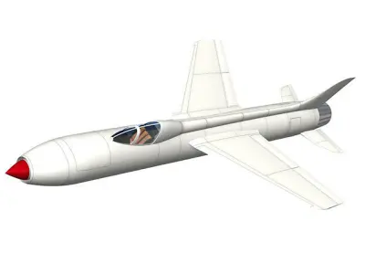 Supermarine type553 3D model