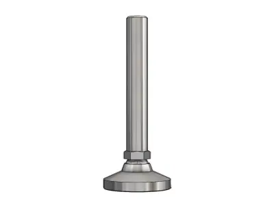 Pe Nivelador Elesa LM 50 M16 x 100 Levelling Feet 3D model