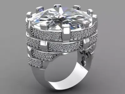 brike ring 3D print model