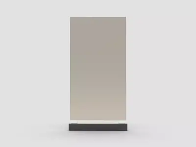 Style advertisement close to a urban street in city 3D model