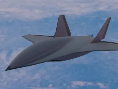 Boeing Hypersonic Valkyrie II 3D model