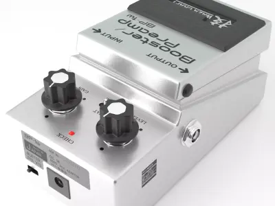 BOSS - effects pedals BP-1W 3D model