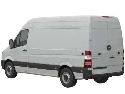 Dodge Sprinter 2500 PanelVan L2H2 3D model