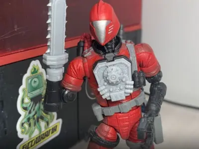 Bat Accesories Collection Kit For Action Figures 3D print model