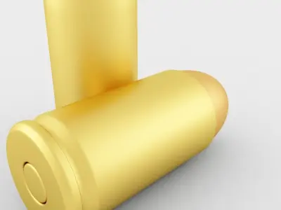 9x18 Makarov Cartridge 3D model