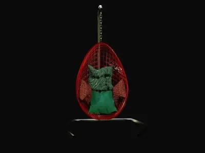 Chair swing 3D model
