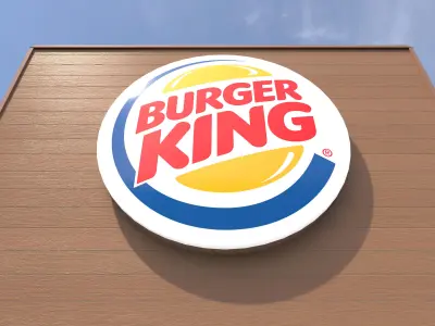 Retail-041 Burger King-004 3D model