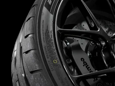 Nitto NT05 255 35 ZR20 97W XL 3D model