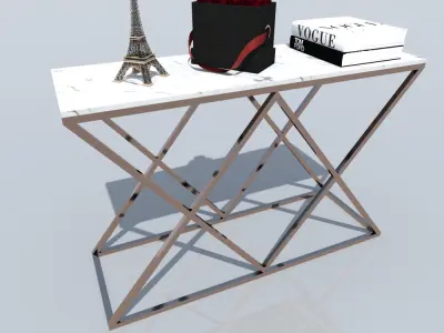 Console Gold Free 3D model