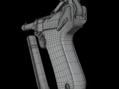 Luger P08 Parabellum 3D model