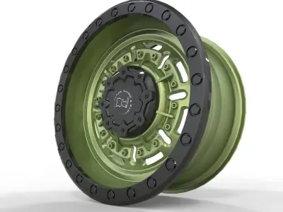 Rin Black Rhino 3D model