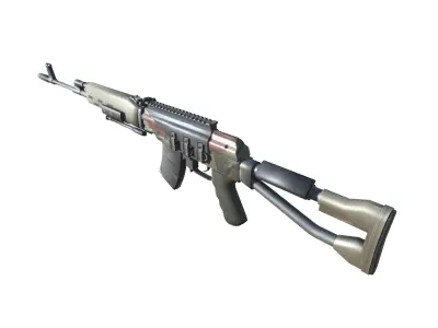 48-Dragunov-gun model 3d game ready model Low-poly 3D model Low-poly 3D model