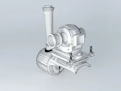 Burrell Showmans 4000 Part 1 Free 3D model