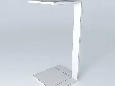 WCFILLER table with light on top Free 3D model