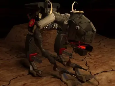 Predator Catchup 2016 Low-poly 3D model