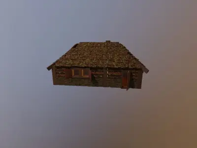 MEDIEVAL HOUSE 2 - LEVEL 1 by RogueFilmProductions 3D model