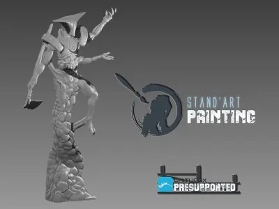 Aeteris standart painting 3D model