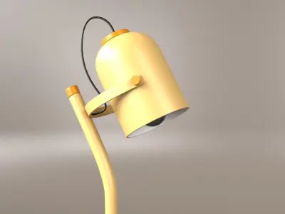 A MINIMAL LOOKING READING LAMP Free 3D model