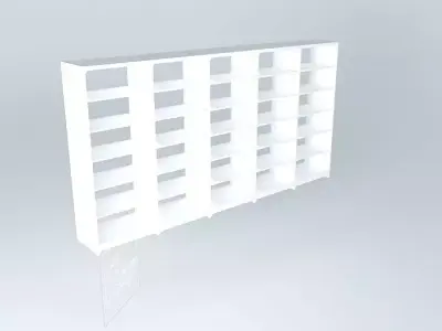 ARCHIVES STORAGE OPEN SHELVES Free 3D model