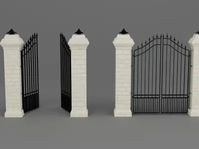 Cemetery Set Low-Poly 3D Model two wooden coffins with cross ... Free low-poly 3D model